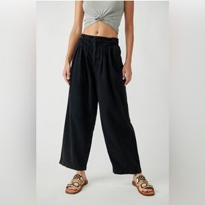 Free People Lotta Love Denim Trouser